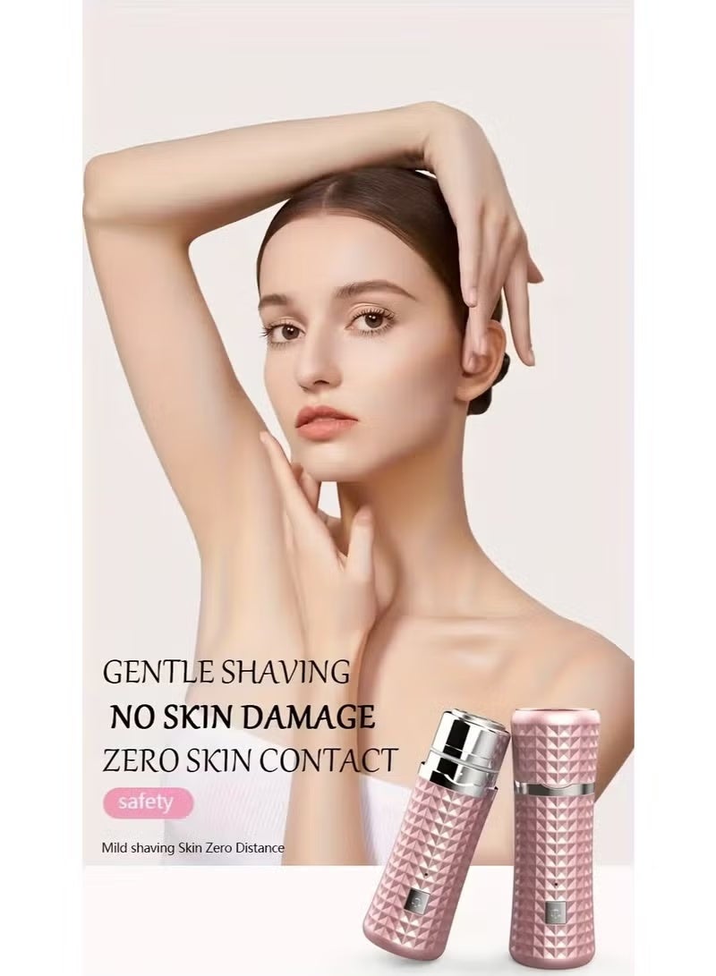 بينكو جهاز إزالة الشعر والحلاقة للمرأة - منتجات إزالة الشعر مع بطارية قابلة لإعادة الشحن للوجه والذراعين والساقين والذراعين والحلاقة الكهربائية غير الألمية للمرأة والسفر المحمول - Image 4